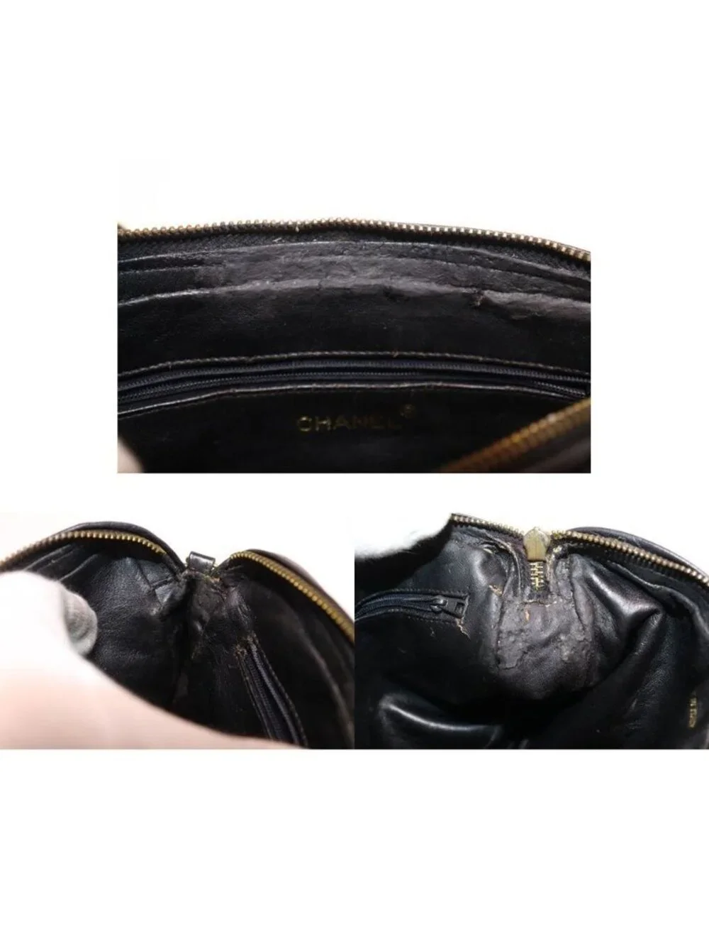 Chanel Quilted Lambskin Chain Shoulder Bag